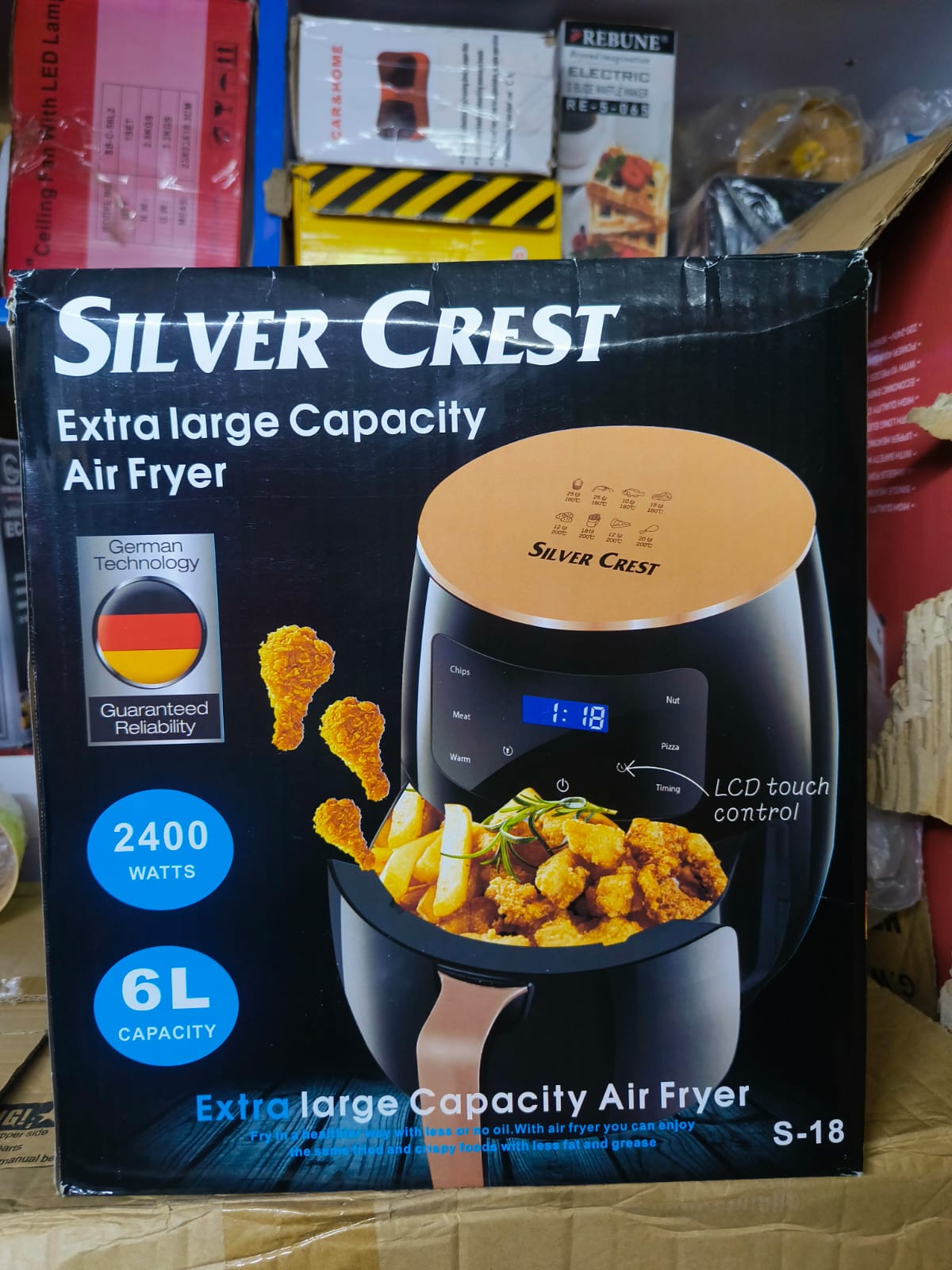 6 litres Silver crest Air Fryer